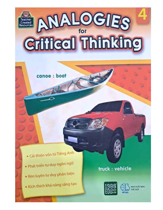 Sách - Analogies for Critical Thinking tập 4