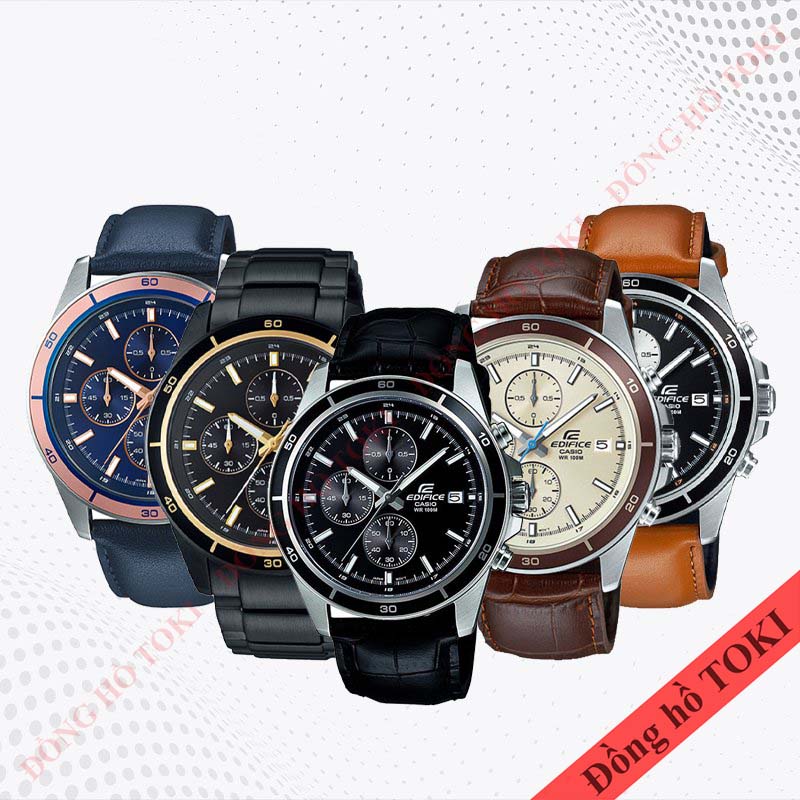 Pin và phụ kiện thay cho đồng hồ đeo tay casio Edifice EFR-526 dây da, dây kim loại