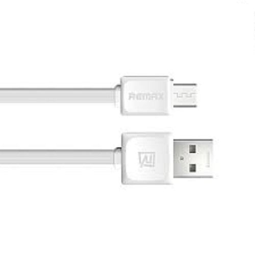 Cáp kết nối Micro Usb Remax RC-008m dài 1m (Trắng) - Hàng chính hãng