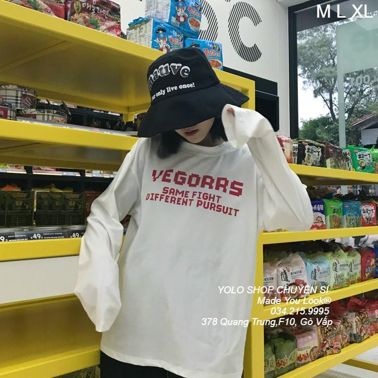 Áo Thun Tay Dài Unisex Form Rộng GAME OVER Ulzzang