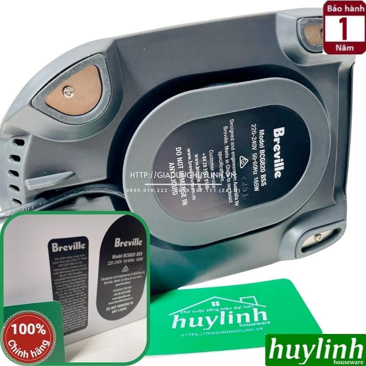 Máy xay cà phê Breville 820 Smart Grinder Pro - Thương hiệu Úc - Hàng chính hãng Breville Việt Nam