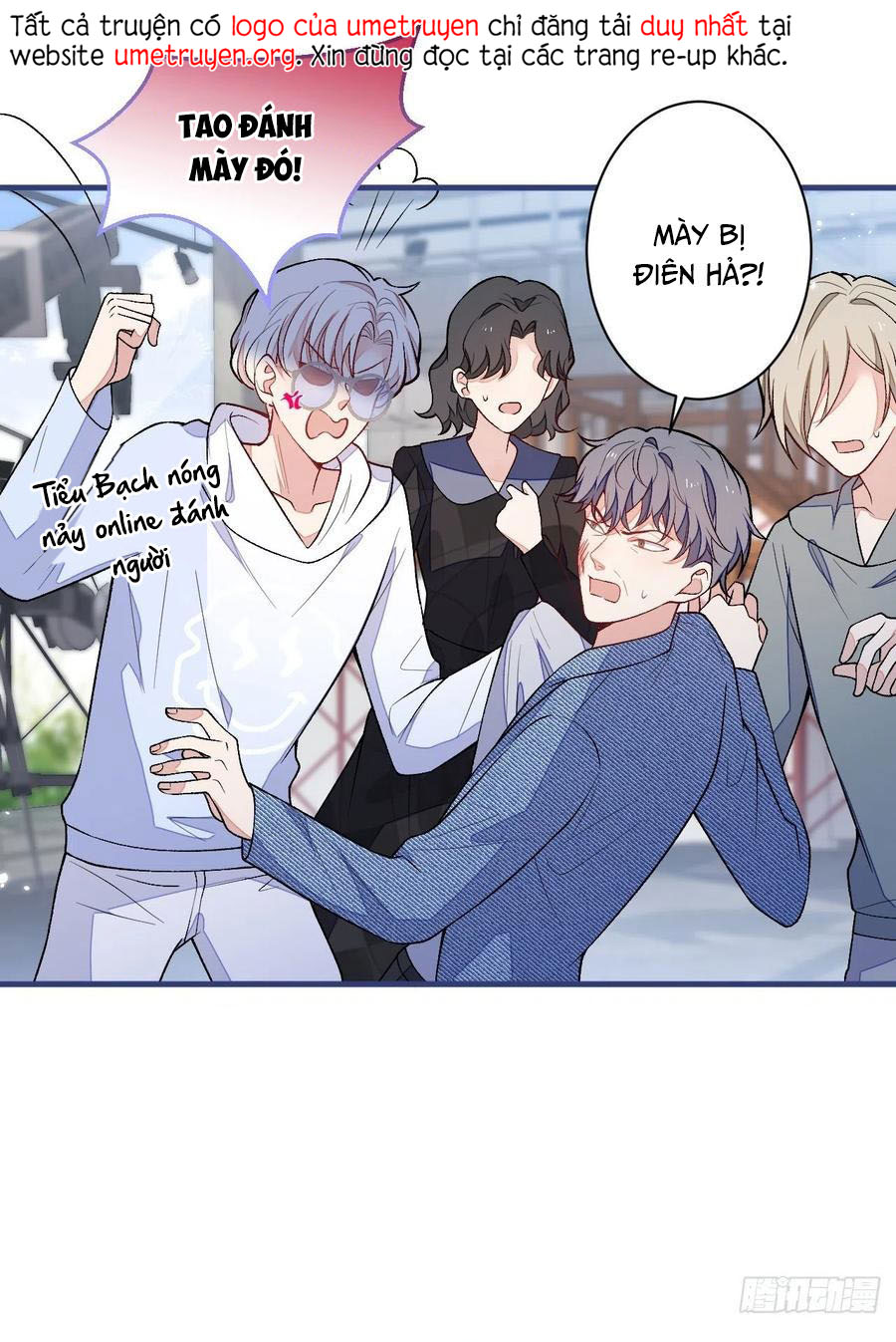 lại bị nam thần chọc trên hot search! chapter 107 1