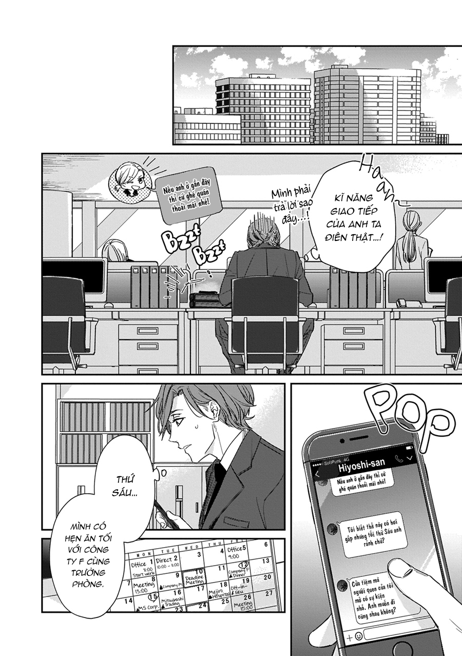 chàng nhân viên văn phòng với hội chứng rối loạn ngôn ngữ không biết cách yêu chapter 1 18