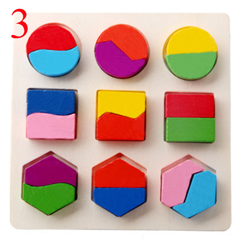 Set 3 bảng hình học phương pháp Montessori