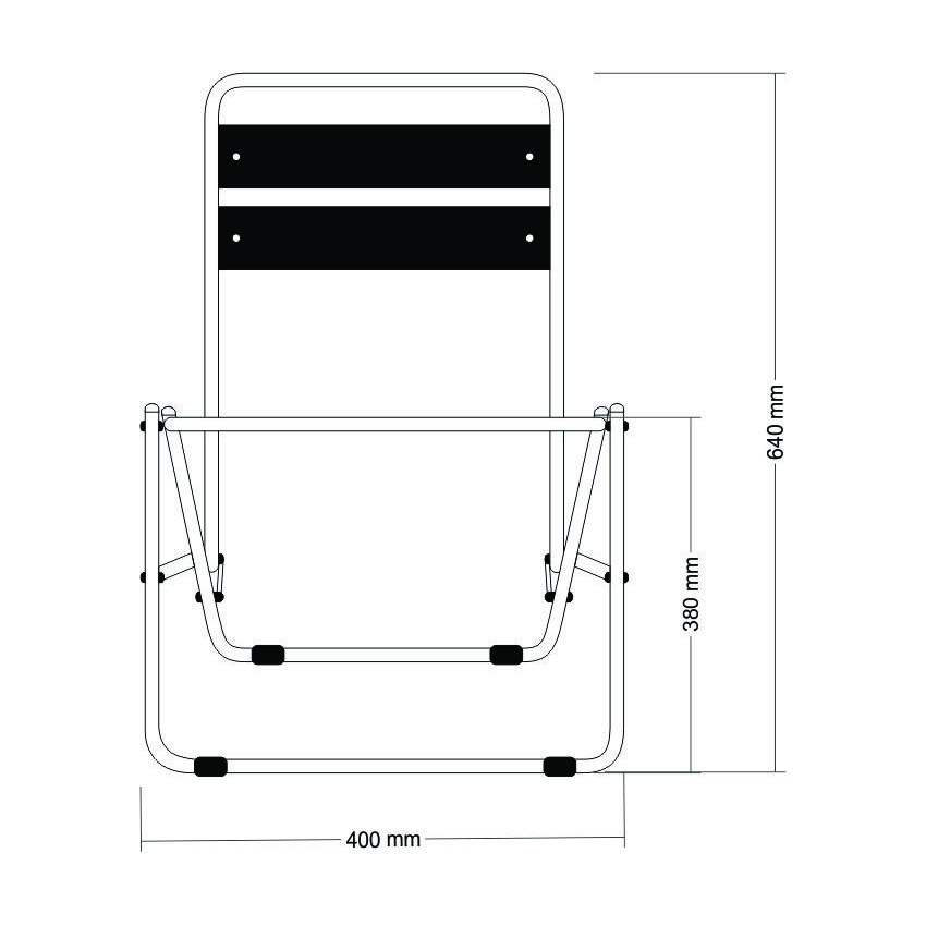 Ghế Xếp Inox BAO-GXB004