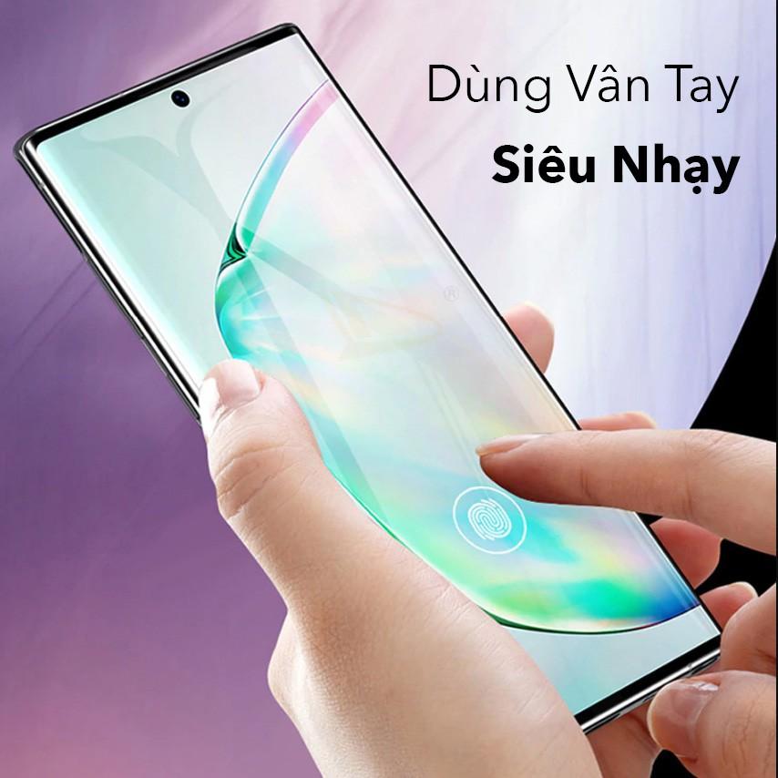 Dán Màn Hình Samsung Note 10, Note 10+ Bằng Cường Lực Dẻo PPF Cao Cấp Full Keo Siêu Bền