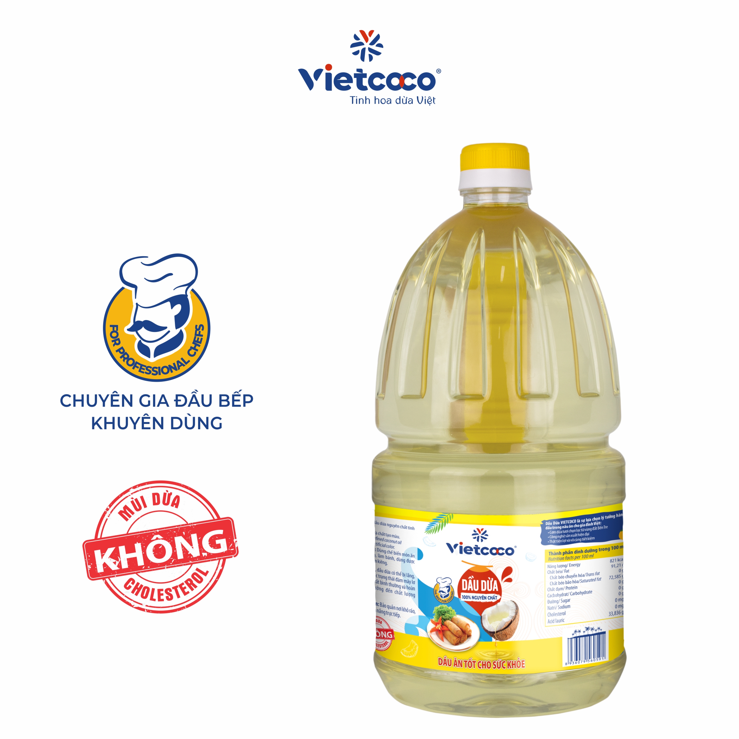 DẦU DỪA - CHAI 2 LÍT