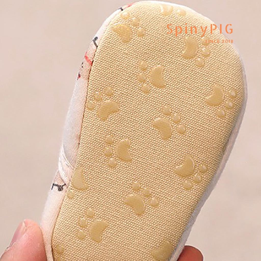 Giày tập đi cho bé 0-18 tháng tuổi 100% cotton hữu cơ tự nhiên không chất tẩy nhuộm chống trơn trượt hàng siêu xinh ơi
