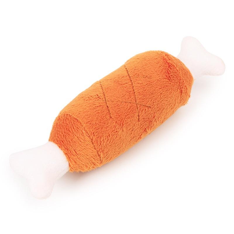 ĐÙI GÀ NHỒI BÔNG DÀNH CHO CHÓ MÈO
