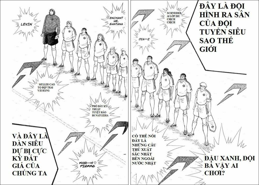 captain tsubasa: all stars games (25th anniversary) - trận đấu trong mơ chapter 1 13