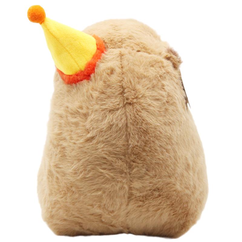 Thú Bông Capybara Đội Nón Sinh Nhật 25 cm - Nuan Nuan YHLMT25