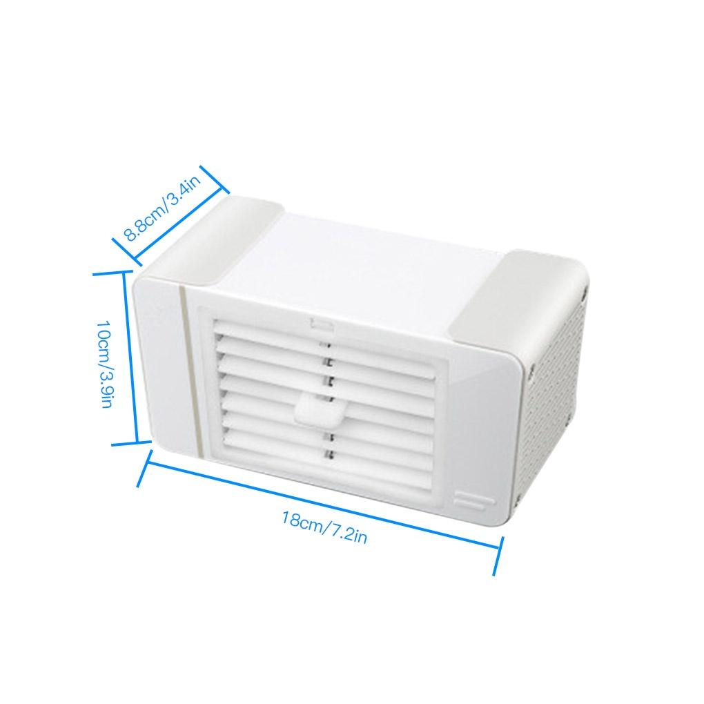 Quạt Mini Để Bàn Có Đèn Led Sạc Usb Tiện Dụng Cho Gia Đình / Văn Phòng