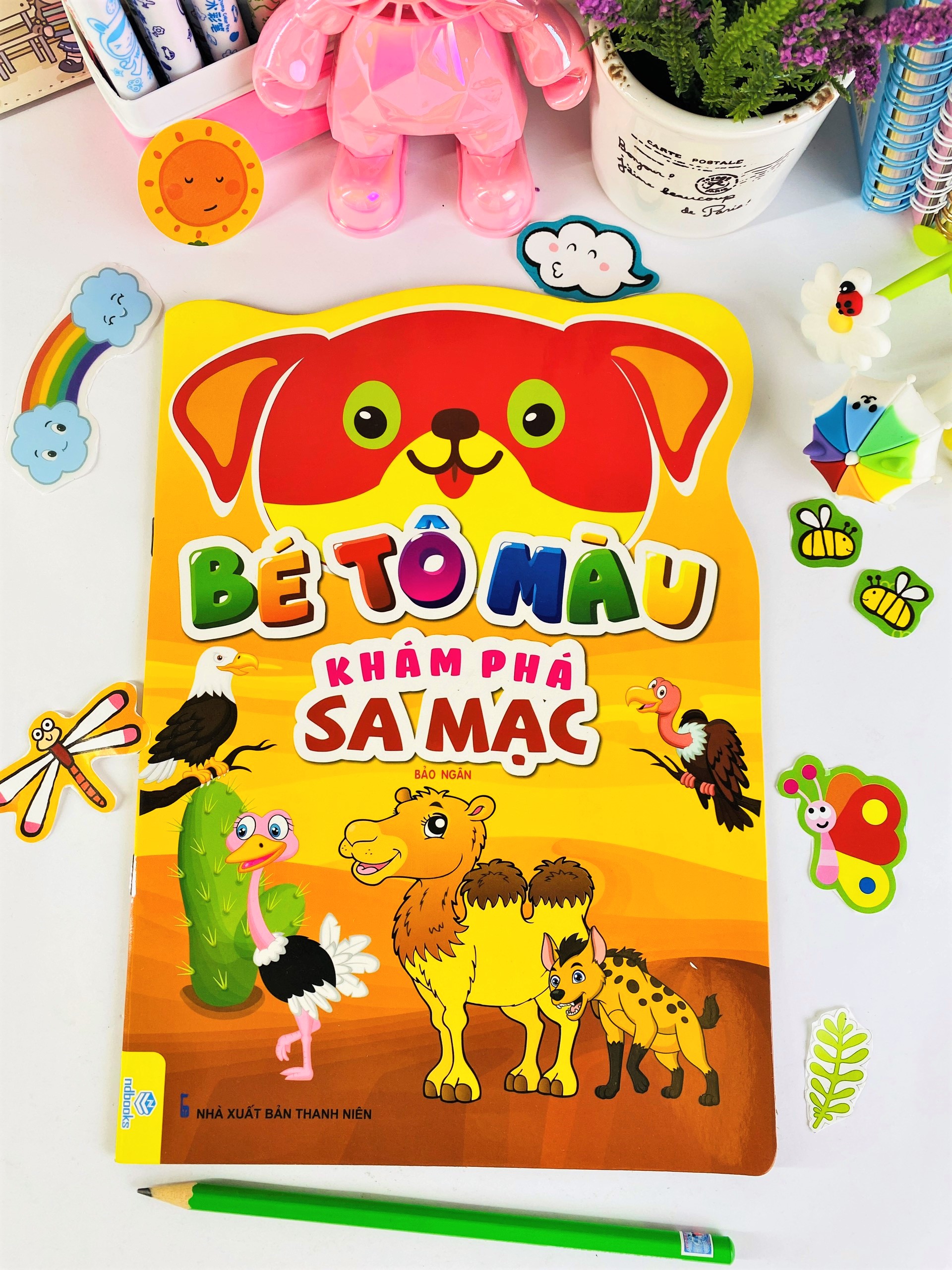 Sách - Trọn bộ 8 cuốn Bé Tô Màu Khám Phá - ndbooks