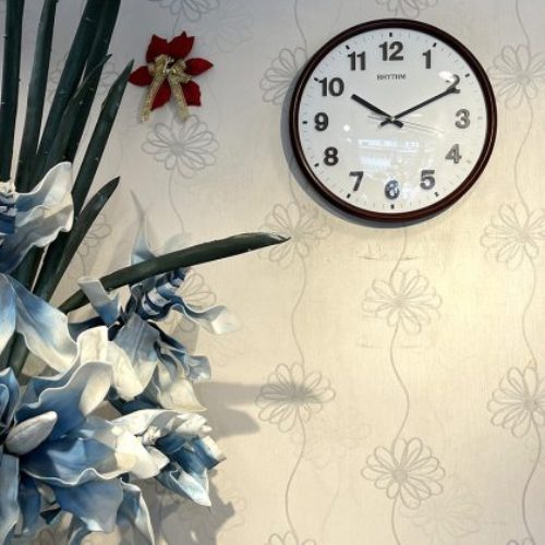 Đồng hồ treo tường hiệu RHYTHM - JAPAN CMG127NR06