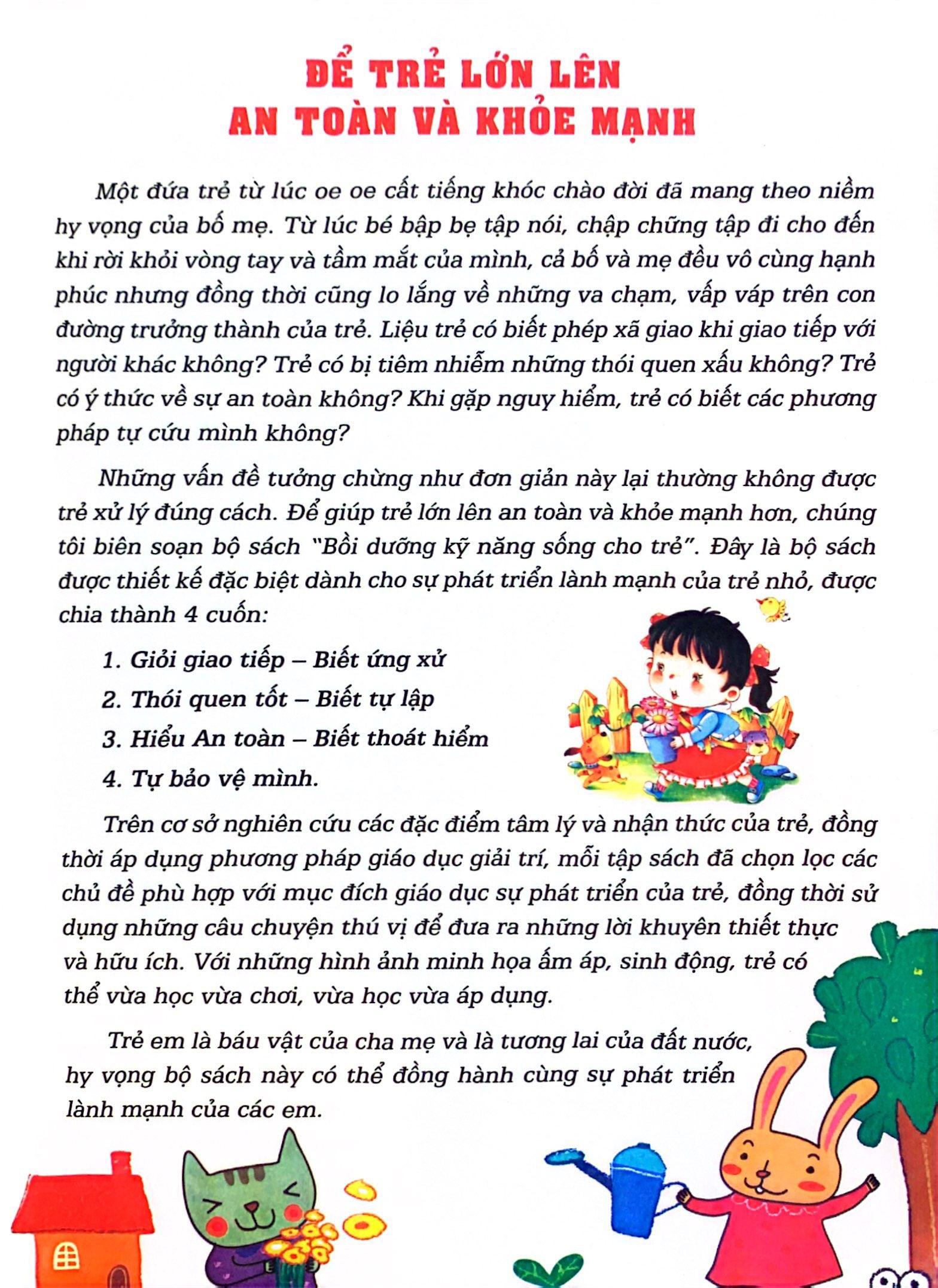 Bồi Dưỡng Kỹ Năng Sống Cho Trẻ - Thói Quen Tốt Biết Tự Lập