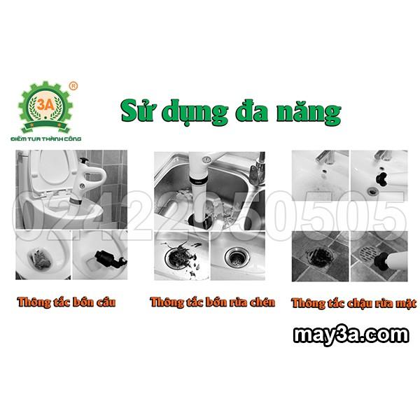 Dụng cụ thông cống áp suất cao 3A