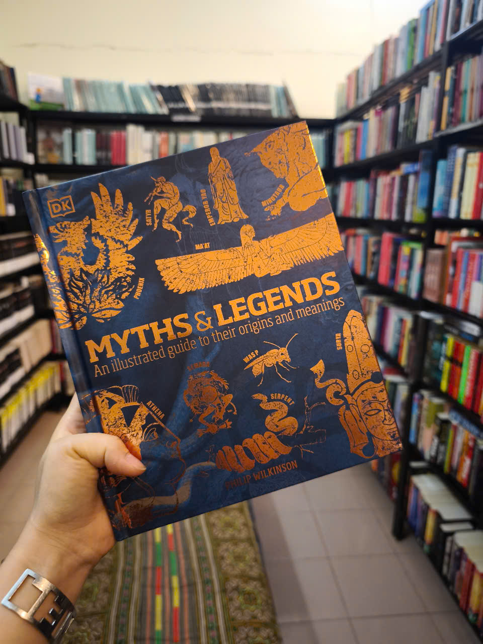 Sách - Myths &amp; Legends: An illustrated guide to their origins and meanings by Philip Wilkinson