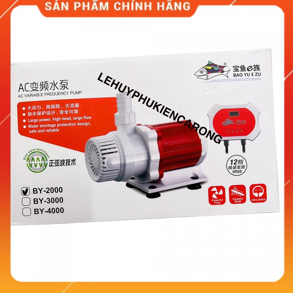 Máy Bơm Bể Cá BAOYU Siêu Tiết Kiệm Điện, Có Bảng Điều Khiển 12 Chế Độ Lưu Lượng Nước BY 2000-4000-6000-9000-12000
