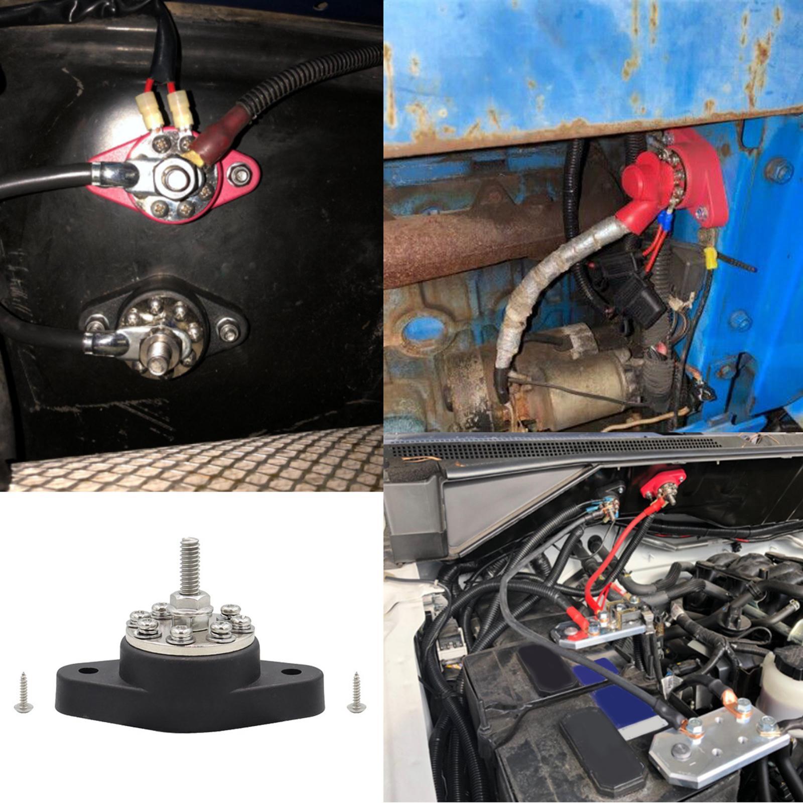 Distribution Stud Junction Post Heavy Duty Bus Bar for RV Car Automotive Accessories