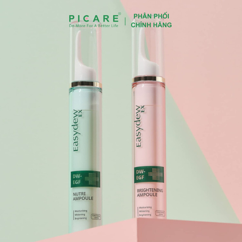 Tinh chất giúp dưỡng sáng da cấp ẩm hỗ trợ dấu hiệu lão hóa ban đêm Easydew Ex DW-EGF Brightening Ampoule 15ml