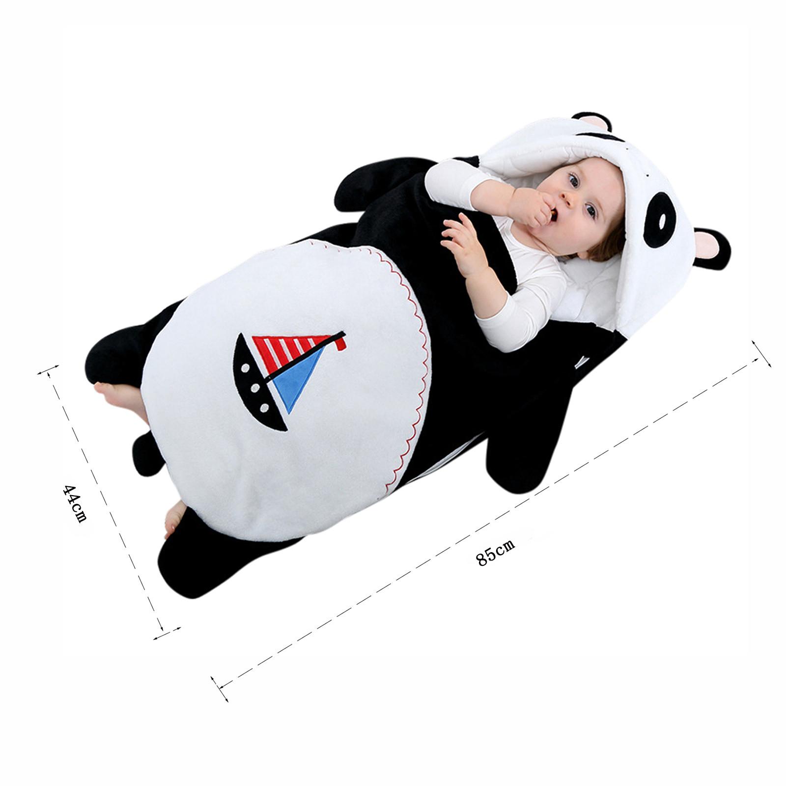 Cho Bé Bé Túi Ngủ Trẻ Em Ngủ Bao Thu Đông Đặc Nguyên Chất Cotton Túi Ngủ Cho Bé Trong Hình Dạng Động Vật