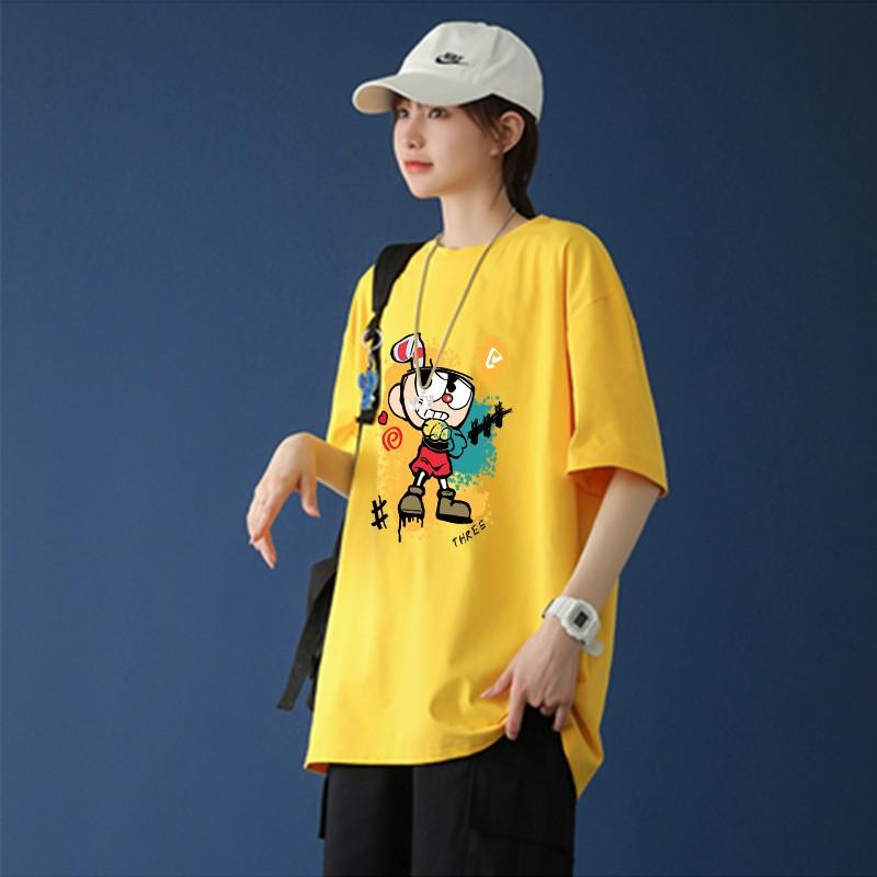 Áo thun nam nữ unisex tay lỡ phông form rộng teen cổ tròn oversize cotton giá rẻ basic đen trắng tee pull SONIC