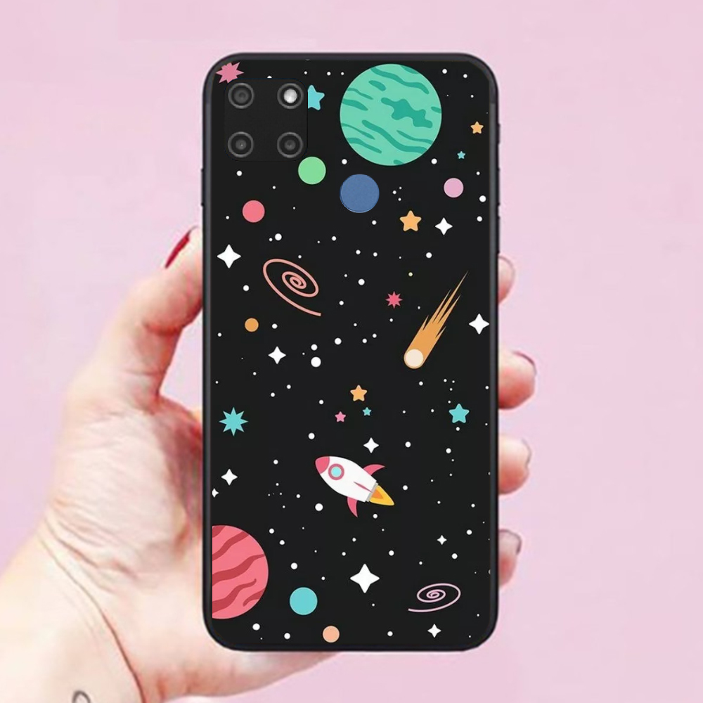 Ốp lưng điện thoại dành cho Realme C12 Hình Siêu Vũ Trụ