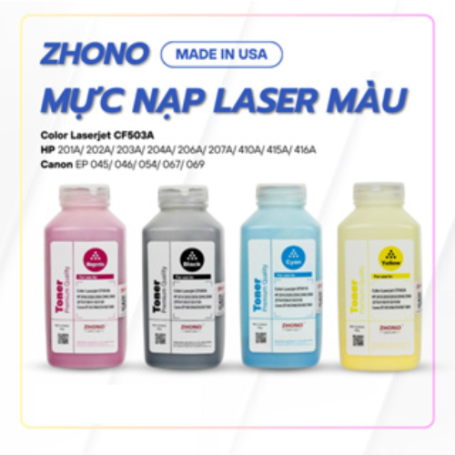 Mực nạp Laser màu Color Laserjet CF503A cho 'HP' 201A/ 202A/ 203A/ 204A/ 206A/ 207A/ 410A/ 415A/ 416A ;'Canon' EP 045/ 046/ 054 - HÀNG CHÍNH HÃNG