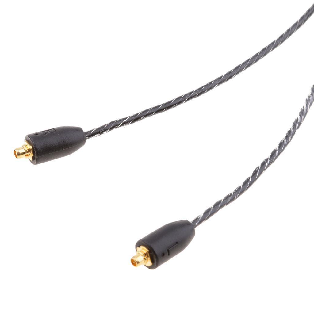 2Pieces Replacement Upgrade Audio Cable Cord with Mic for Shure SE215 SE315 SE425 SE535 UE900