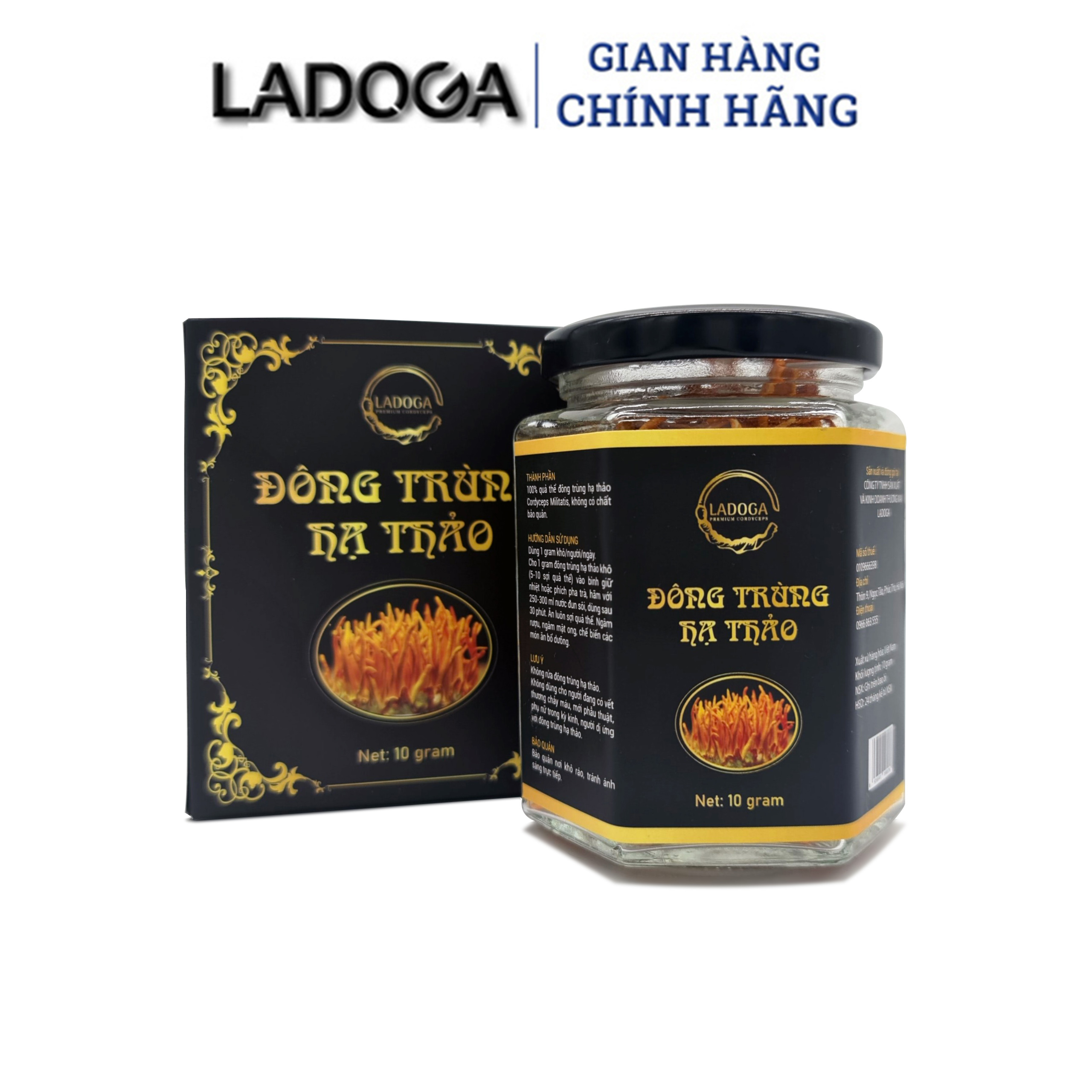 Đông trùng hạ thảo &quot;Cordyceps&quot; Sấy thăng hoa giúp tăng đề kháng mạnh, ngủ ngon, giảm mệt mỏi