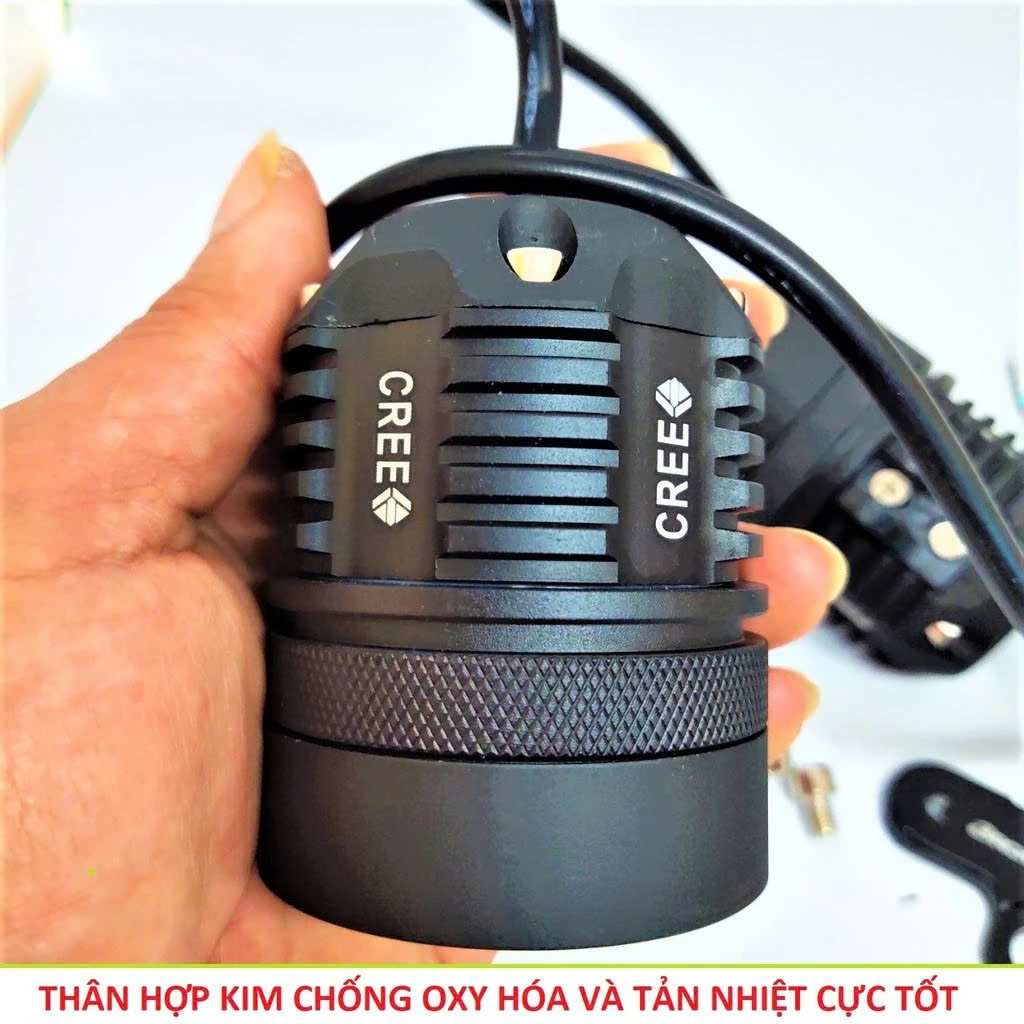 Đèn Trợ Sáng Xe Máy Ô Tô L6X BMI – Siêu Sáng, Hàng Đẹp Mẫu Mới