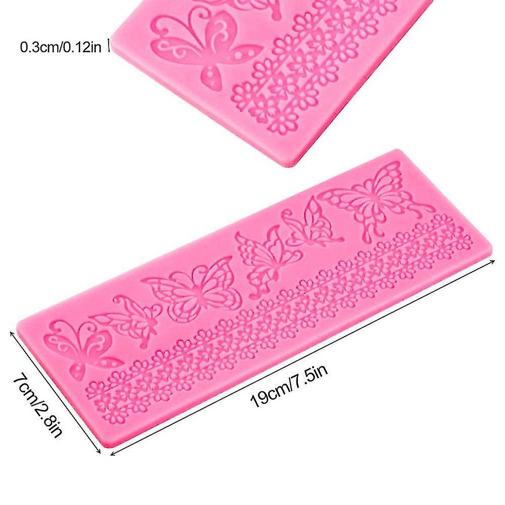 Công cụ trang trí bánh mốc silicon ren