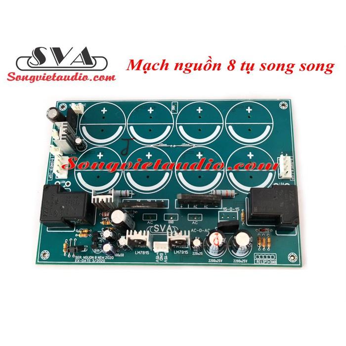 mạch công suất 32 sò và nguồn 8 SONG SONG