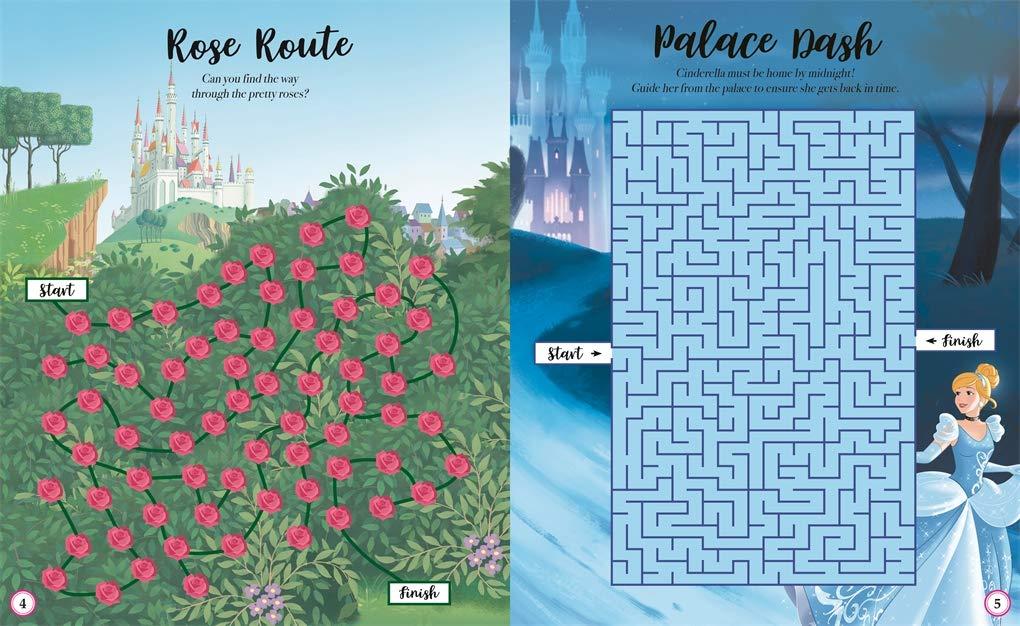 Disney Princess: 101 Totally Twisty Mazes