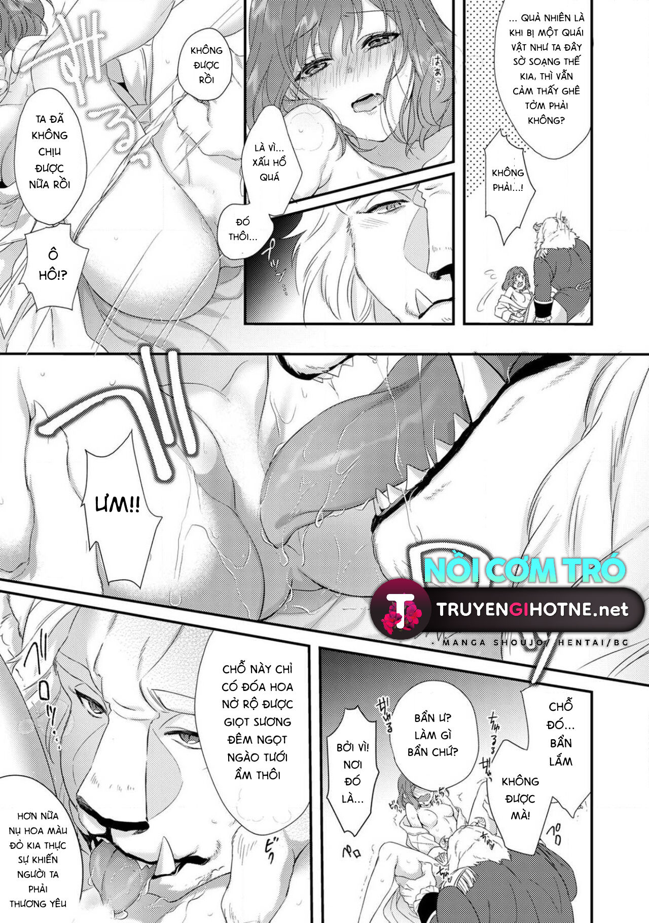 cô gái trinh trắng và quái thú chapter 3.2 6