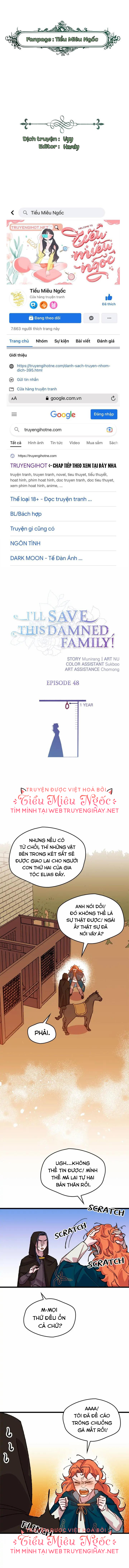 tôi sẽ cứu lấy gia tộc sắp sụp đổ chapter 48 1