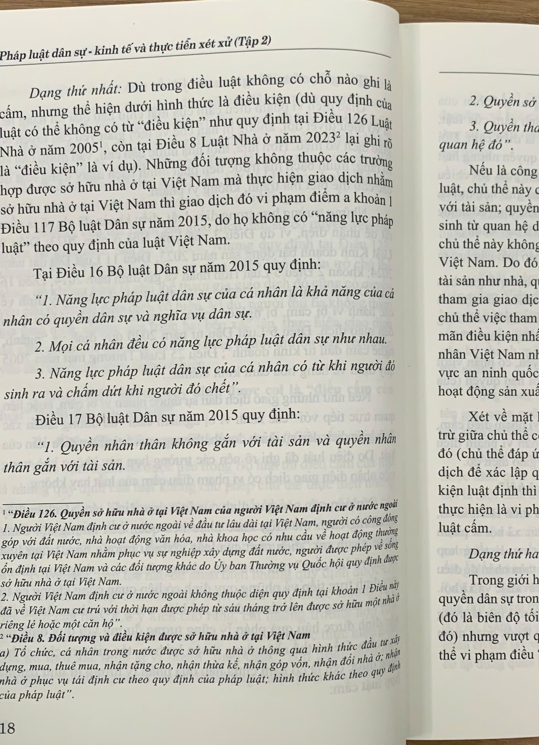 Pháp luật dân sự – kinh tế và thực tiễn xét xử (Tập 2)