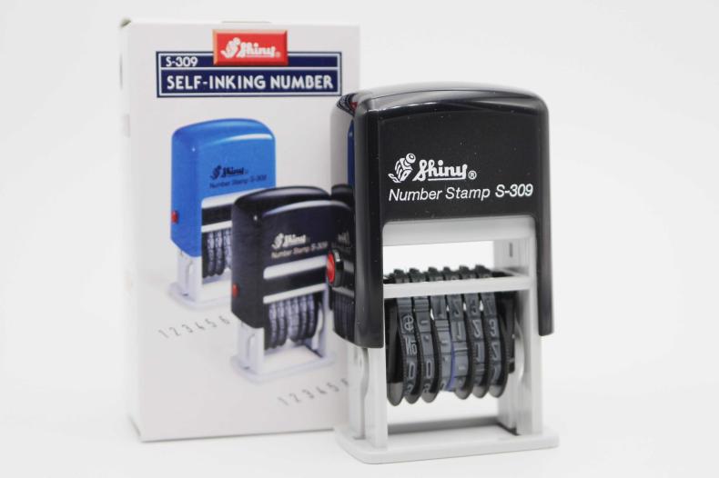 Con dấu số liền mực ( 06 số)