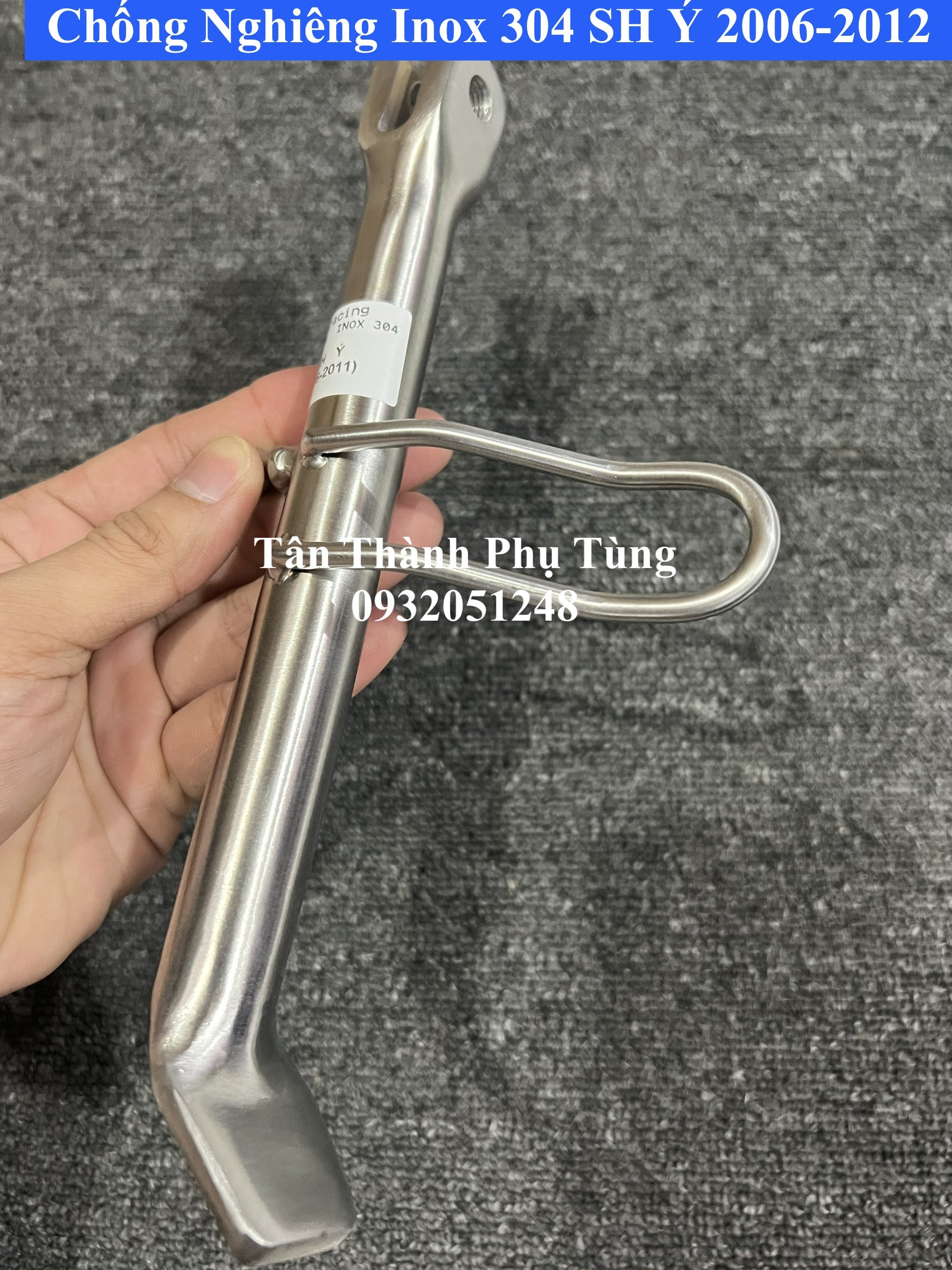 Chống nghiêng dành cho SH Ý 2006-2012 Inox 304 CTS