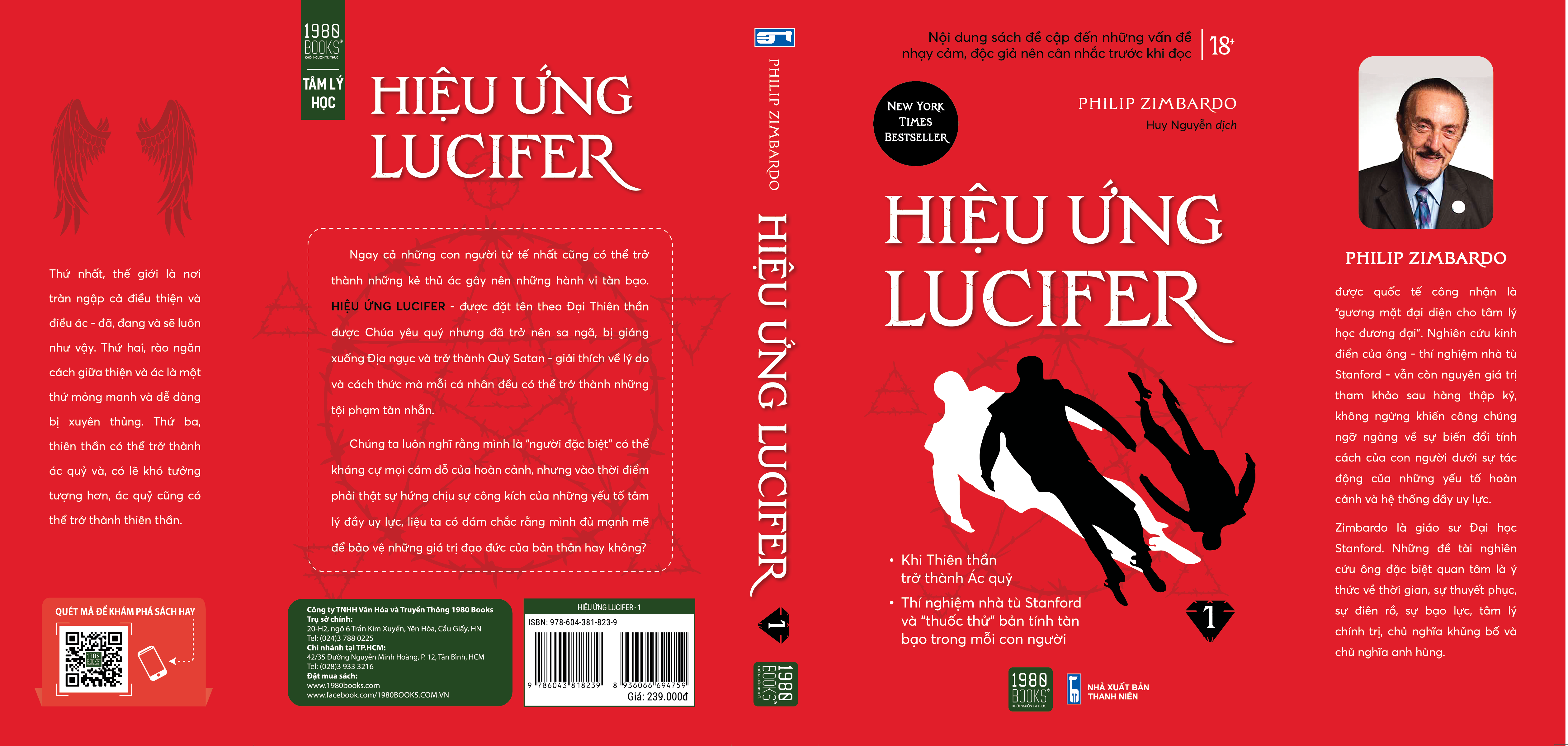 Combo 2 tập Hiệu ứng Lucifer - Philip Zimbardo (1980BOOKS HCM)