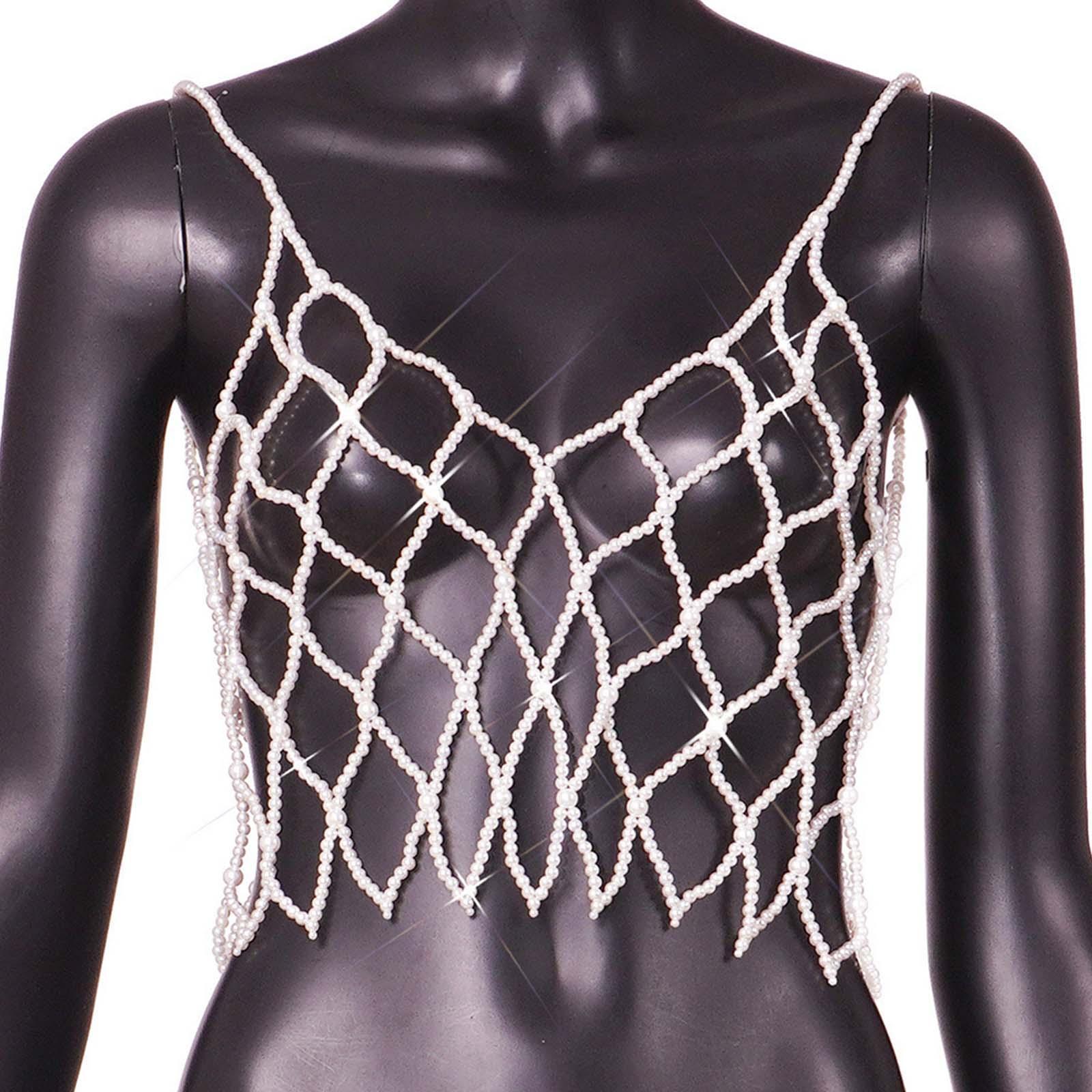 Fashion Layered Body Chain Decorative Delicate Body Jewelry for Anniversary