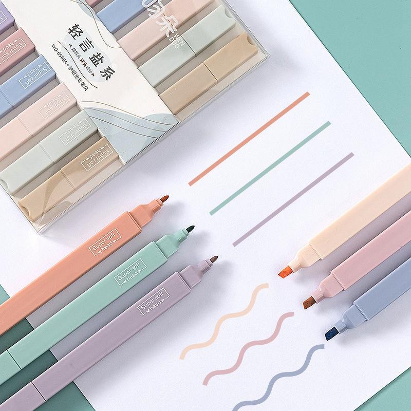 Set 6 bút dạ quang cho học sinh
