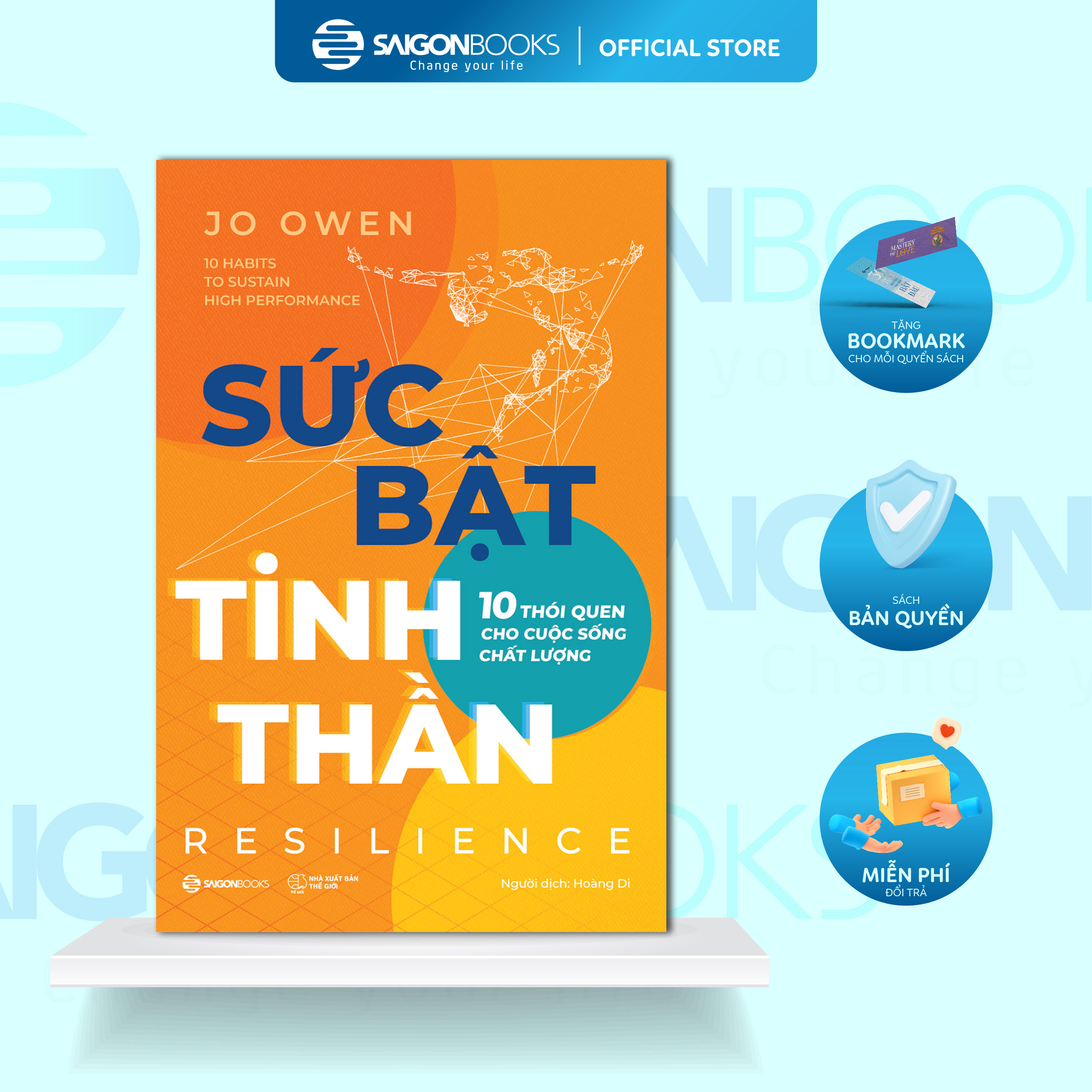 Sách - Sức Bật Tinh Thần - 10 Thói Quen Cho Cuộc Sống Chất Lượng - Jo Owen
