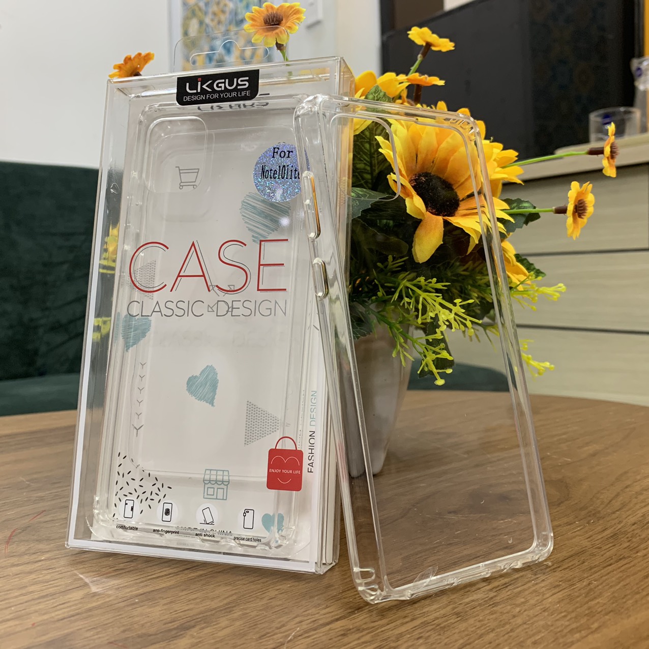 Ốp lưng Galaxy Note 10 Lite Likgus trong suốt - Hàng chính hãng