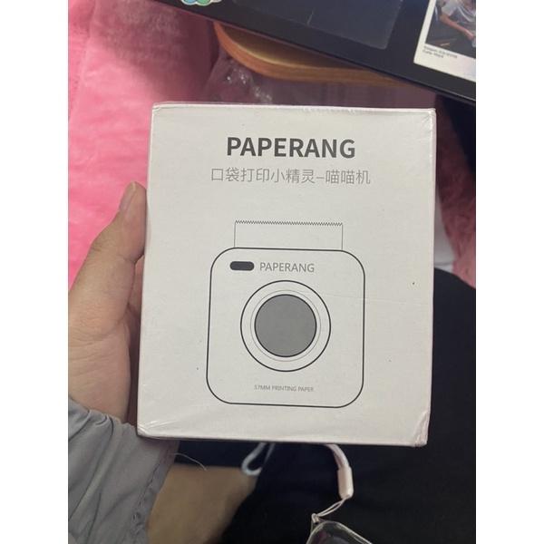 Máy in nhiệt mini paperang P1 full box kèm ốp máy mới tinh như ảnh và clip