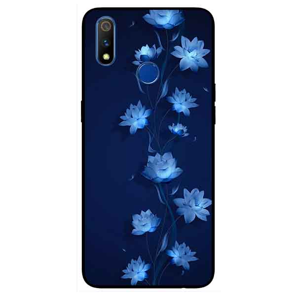 Ốp lưng in cho Realme 3 Mẫu Sen Xanh