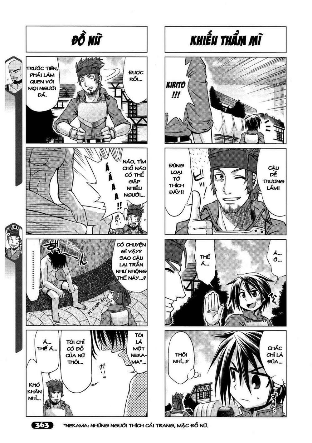 swort art online - 4koma chapter 5 4