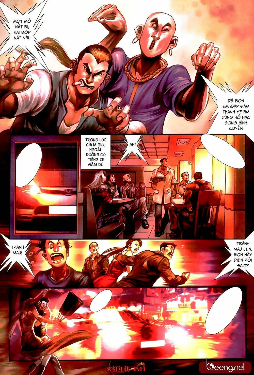 hỏa hồng niên đại hắc cốt đường chapter 497 10