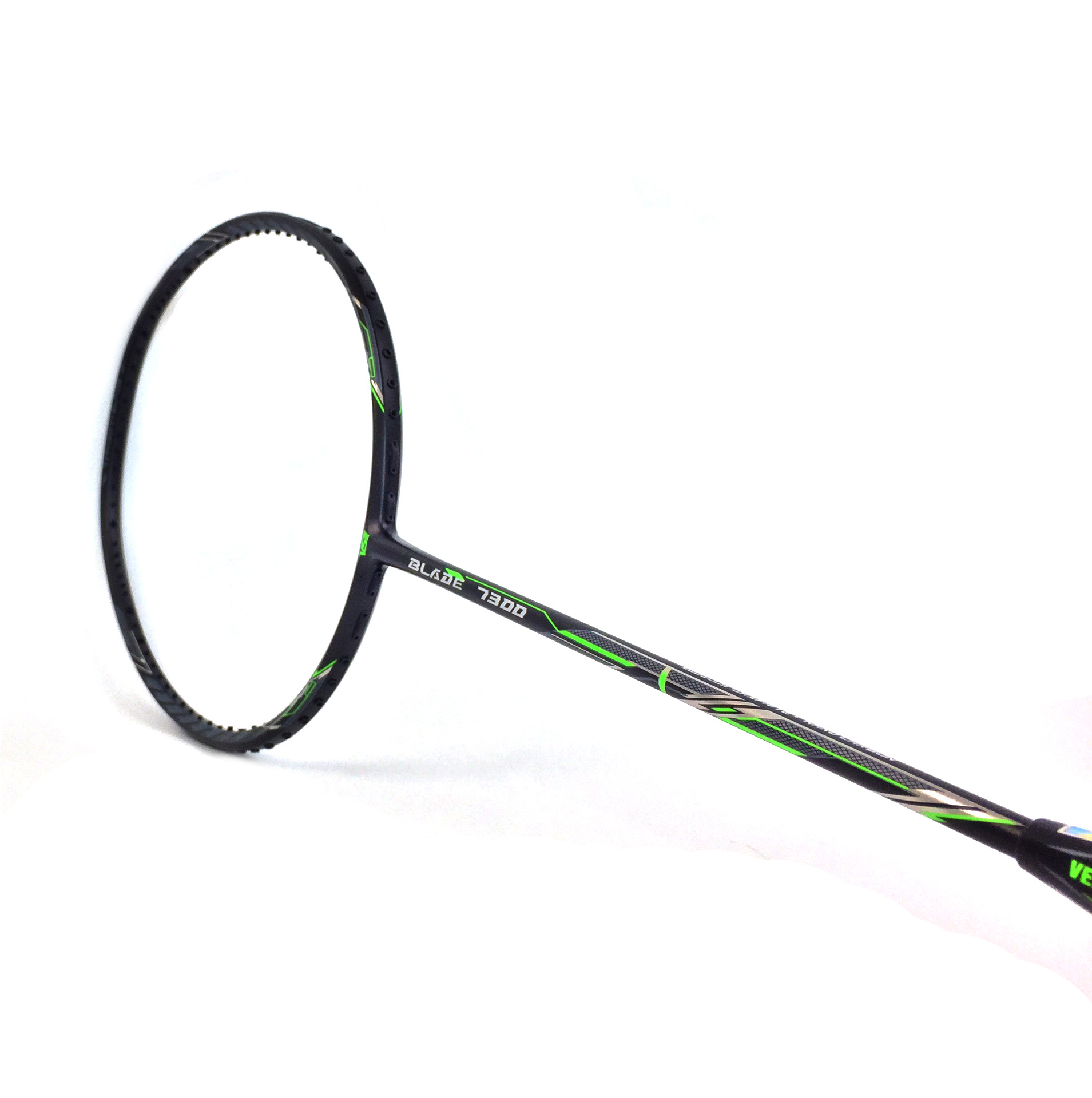 Vợt Cầu Lông VS 7300 BALADE - Đen Phối Xanh tặng kèm dây đan vợt