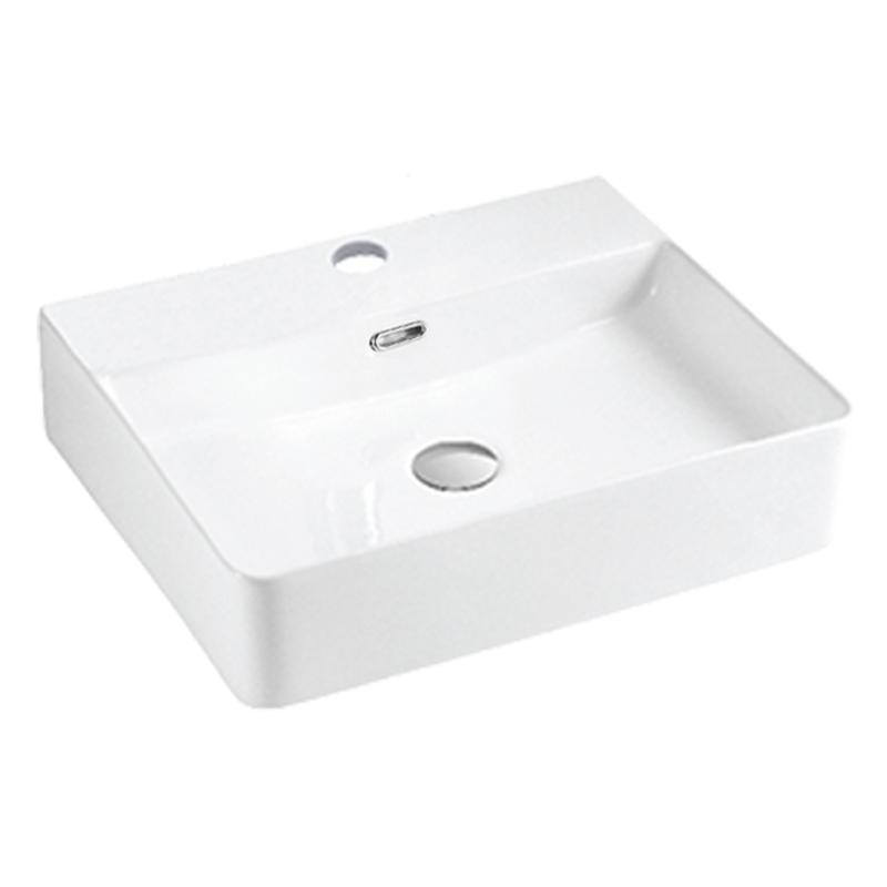 Chậu lavabo rửa mặt đặt trên bàn BSA-5065 sản phẩm chỉ gồm phần sứ (vòi gắn trên thành lavabo)